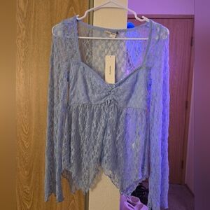 NWT UO Kimchi Blue Lace Top